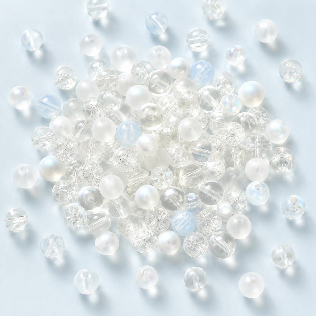 Glasperlen Mix "Crystal" mit besonderen Details
