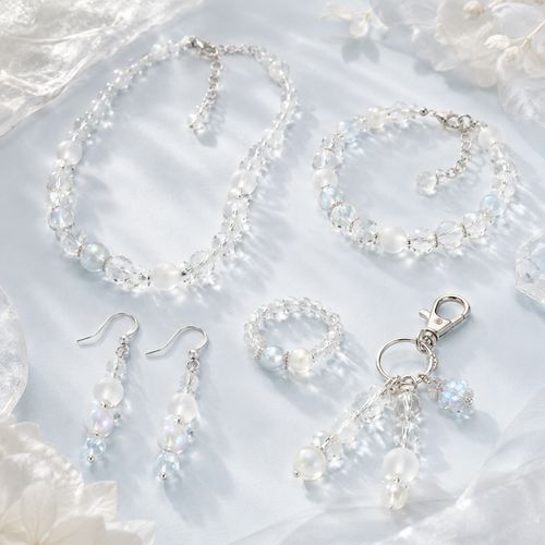 Glasperlen Mix "Crystal" mit besonderen Details