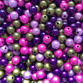 Wunderperlen Mix "Berry" 8mm