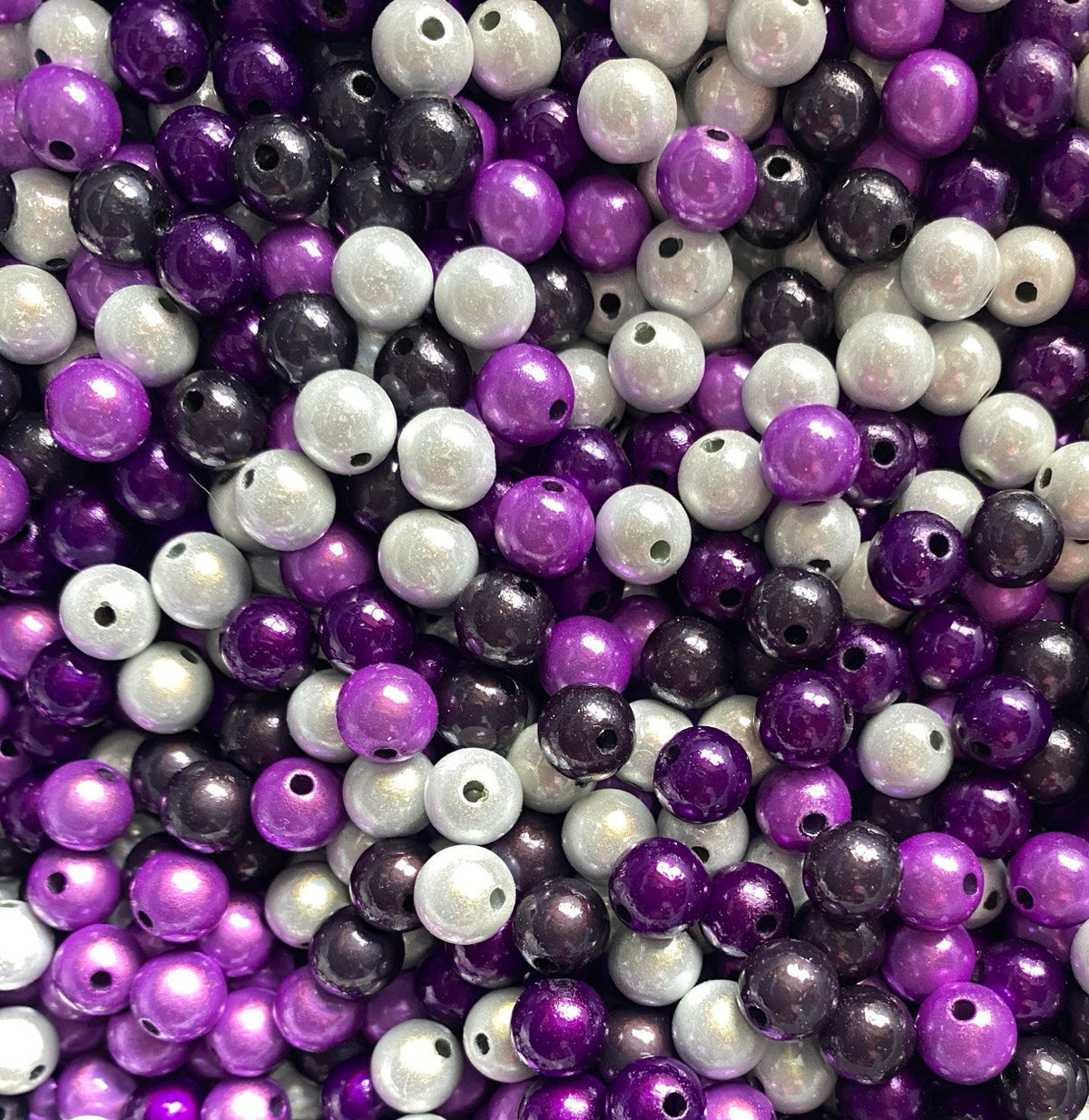 Wunderperlen Mix "Amethyst" 10mm