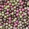 Wunderperlen Mix "Vintage Taupe" 10mm